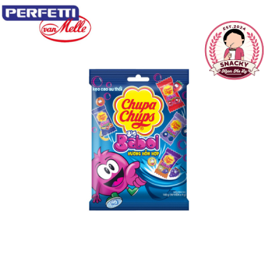 kẹo gum thổi big babol hương trái cây hỗn hợp (gói 40 viên)