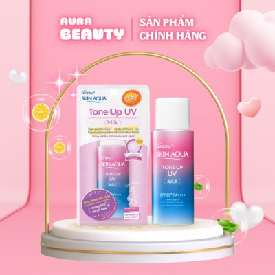 Sữa Chống Nắng Hiệu Chỉnh Sắc Da Sunplay Skin Aqua Tone Up UV Milk 