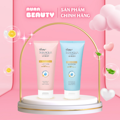 Kem Chống Nắng Dưỡng Thể Sunplay Skin Aqua UV Body Lotion SPF 50+ PA++++ 150g  - Aura Beauty