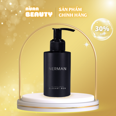 Dung dịch vệ sinh nam giới Nerman Elegant Men Nerman hương nước hoa cao cấp 100ml/ chai - Aura Beauty