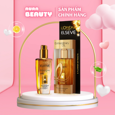 Chăm Sóc Tóc Tinh Dầu Hoa Tự Nhiên L'Oreal Elvive Extraordinary Oil