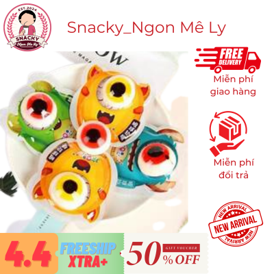 Kẹo Dẻo Marshmallow Mắt Gấu | Sản Phẩm Độc Đáo Cho Giới Trẻ  [Trẻ từ 6 tuổi trở lên]