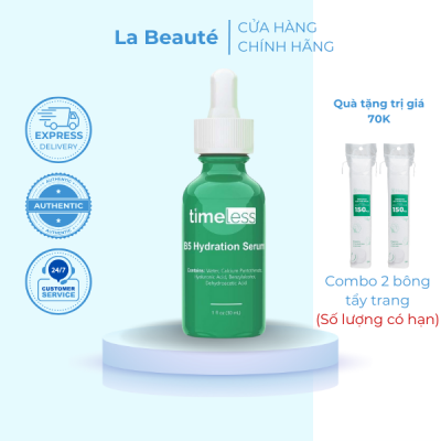 Serum Timeless Vitamin B5 Làm Dịu & Phục Hồi Da 30ml Vitamin B5 Serum